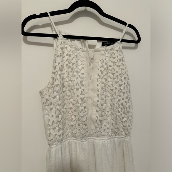 Cloth & People - Greek goddess floral embroidered maxi dress - Size L - Picture 2 of 10